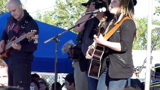 Crystal Bowersox&#39;s &quot;Speak Now&quot; at Bowerstock in Ottawa County.