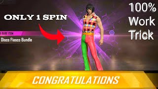 Free Fire  How to Get Disco Fiasco Bundle Only One