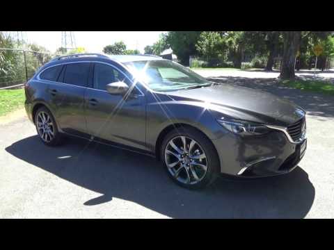 New Mazda 6 Limited Diesel Wagon Presentation - Machine Grey