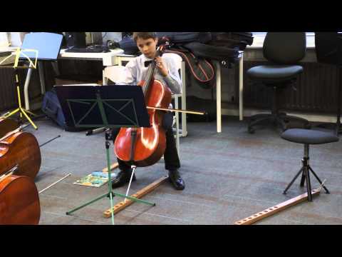 Breval. Cello Concertino N2, part 1, C-dur.