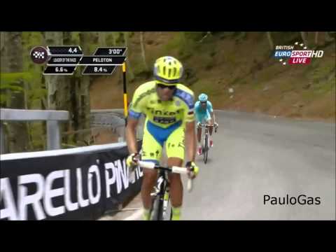 Giro d'Italia 2015  - Contador's 1st brutal attack