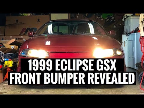 1999 MITSUBISHI ECLIPSE GSX FRONT BUMPER REVEALED