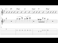 Allan Holdsworth CountDown Transcription
