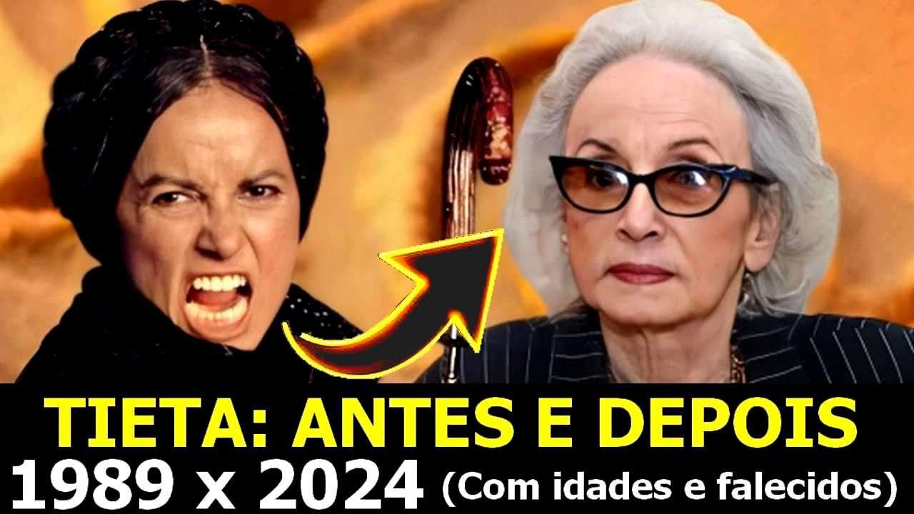 35 ANOS DEPOIS! VEJA O ANTES E DEPOIS DO ELENCO DE TIETA COM IDADES E FALECIDOS