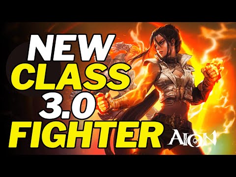 Aion Classic 3.0 NEW CLASS FIGHTER - New Level Cap 60 and New Abyss Gear in Korea