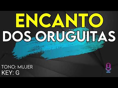 Encanto Sebastián Yatra - Dos Oruguitas - Karaoke Instrumental - Mujer