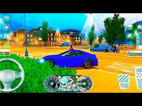 Taxi sim 2020 | Mercedes car drive in city uber driver 🚕🚕👮-city car driving games/best mobile games