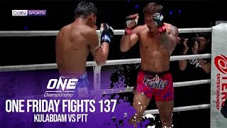 Kulabdam vs PTT | HIGHLIGHTS ONE Championship - ONE Friday Fights 137 | 12/19/2025 | beIN SPORTS USA