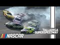 Bubba Wallace spins Joey Logano on a restart at Talladega | NASCAR