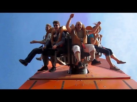 Half Pipe on-ride HD POV Parque de diversões Särkänniemi