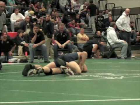 2010 Colorado State Qualifier Region 2 - 135lb. Championship match - Carlson vs. Barela