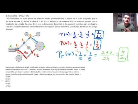 Como cai Probabilidade no ENEM - Soma e Multiplicação de Probabilidades