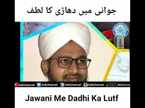 Jawani me dadhi ka luft by #sayyed_aminul_qadri #hussainiislamicchannel #hussaini_islamic_channel