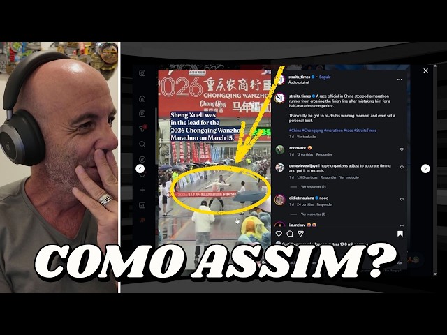 ÁRBITRO NÃO DEIXOU O VENCEDOR VENCER A MARATONA!