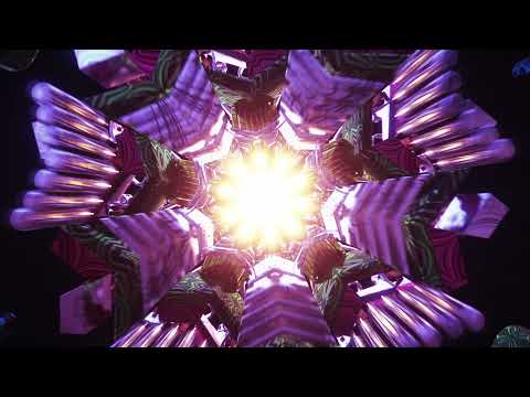 Mandala Trippy Beautiful Colorful Ethnic Ornaments For Psychedelic Trip Visual Background 3D Loop