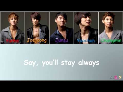 TVXQ (동방신기) - Flower lady [Han/Rom/Eng Lyrics]