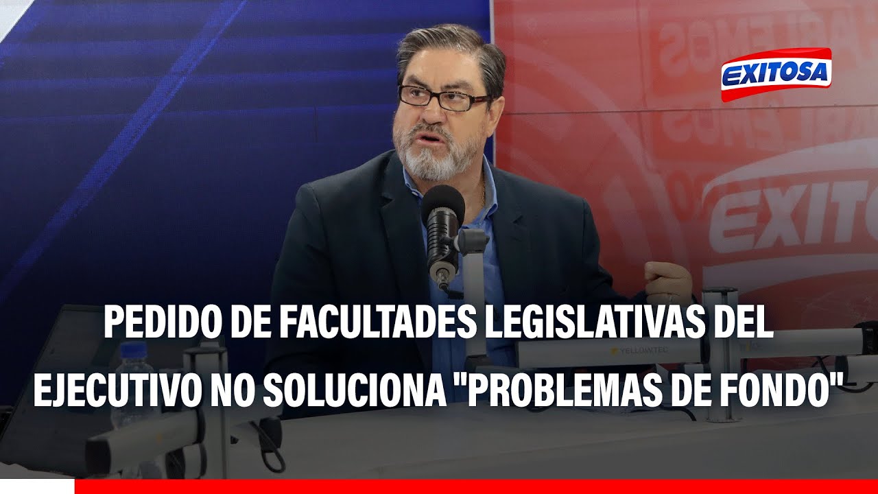 🔴🔵 Raúl Canelo sobre solicitud de facultades legislativas del Ejecutivo: No es una solución de fondo
