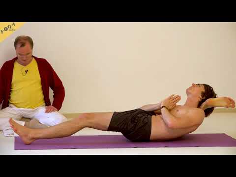 Fuß-hinter-Kopf-Posen im Liegen - Yoga Asana Lexikon