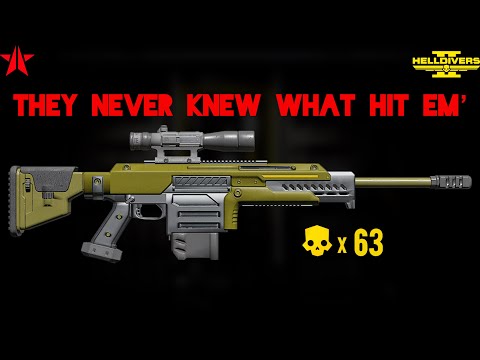 HELLDIVERS 2: DILIGENCE COUNTER SNIPER STEALTH GAMEPLAY (SOLO MAX DIFFICULTY ALL CLEAR NO DEATHS)