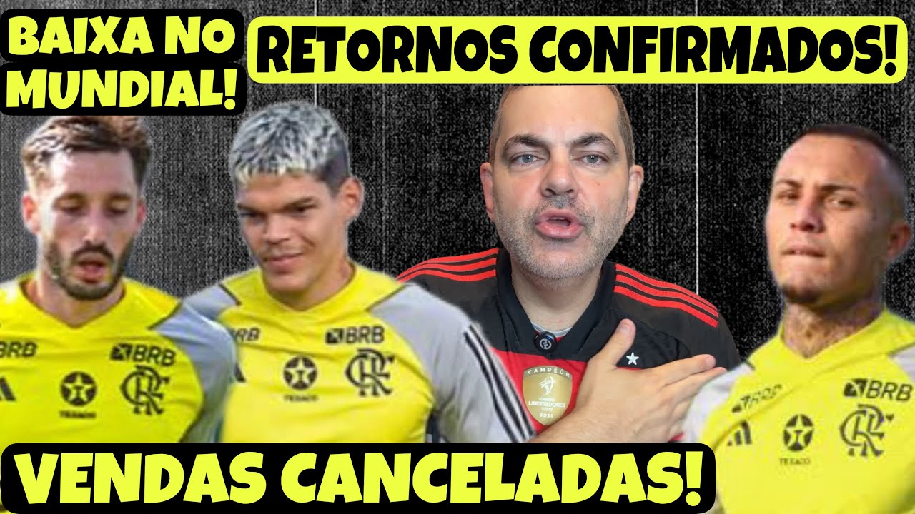 BAIXA CONFIRMADA NO MUNDIAL! VENDAS CANCELADAS! JOGADOR Ñ SE RECUPERA! CEBOLINHA E MAIS 2 VOLTANDO!