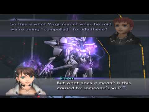Xenosaga III HD Cutscene 168 - First Awakening (Labyrinthos E.S. Hangar) - JAPANESE - SWIMSUIT MODE