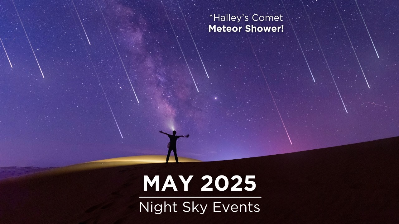 Night Sky Events in May 2025 You Shouldn't Miss | Eta-Aquariid Meteor Shower | Micro Moon
