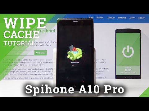 How to Format Cache in Spiphone A10 Pro - Wipe Cache Partition