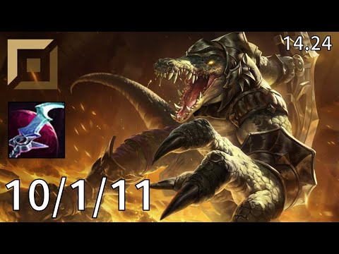 Renekton Top vs Aatrox - EUW Master | Patch 14.24