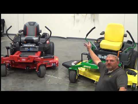 MY19 JOHN DEERE Z540R VS  MY19 TORO®TIMECUTTER® HD