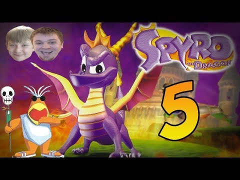 Spyro the Dragon Let's Play w/ Ethan - PART 5 - SPYRO CAN FLY + Carrot People?!?!