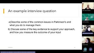 Physio Graduates: Hints and tips for interview questions on Parkinson's