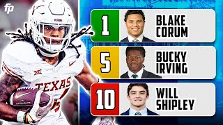 Top 10 Rookie Running Backs 📈 2024 NFL Draft Preview