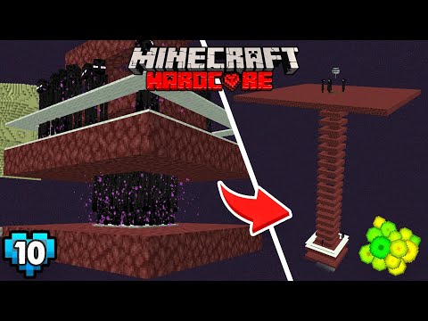 I Built A Super Efficient ENDERMAN FARM In Minecraft Hardcore | 1.18 Let's Play | Episode 10