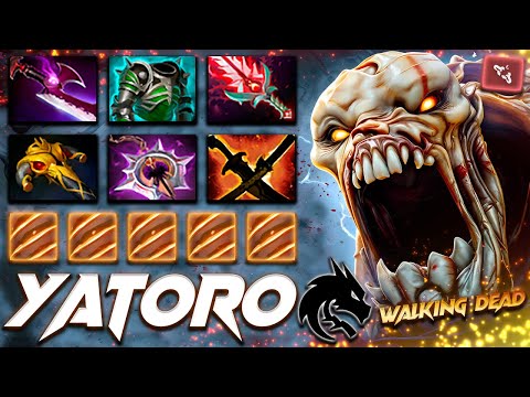 Yatoro Lifestealer Walking Dead - Dota 2 Pro Gameplay [Watch & Learn]