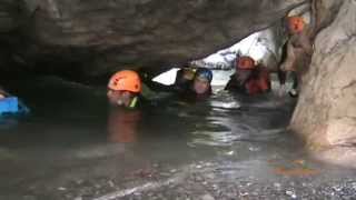preview picture of video 'Etna Adventure : Canyoning  in Sicily , Ranciara Gorges'