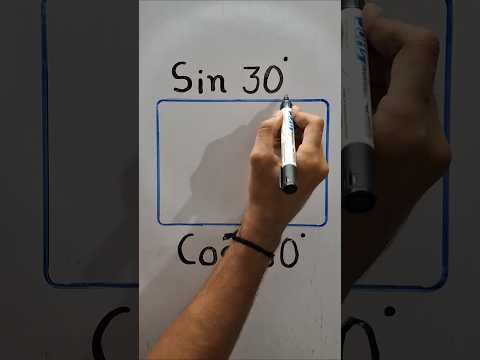Value of sin 30° and cos 60° #mathsbyjigs #maths #knowledge #information #study #trigonometry