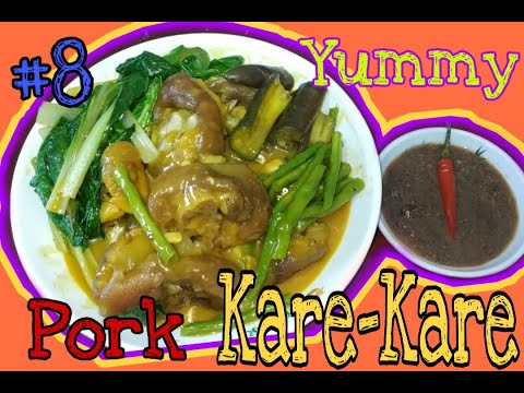 Kare-Kare /Pork Pata | Delisious Pork Kare-Kare step by step cooking