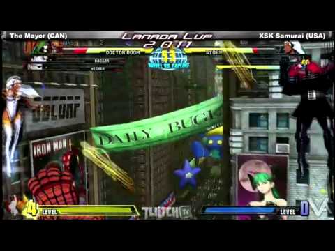 Canada Cup Gaming 2011 MVC3 The Mayor CAN vs XSK Samurai USA