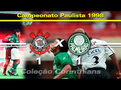 Corinthians 1 x 1 Palmeiras - 15 / 03 / 1998 - Campeonato Paulista ( Gol contra de Oséias )