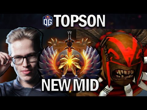 OG.TOPSON BLOODSEEKER - NEW MID - DOTA 2 7.28 GAMEPLAY