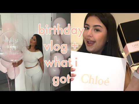 21st birthday vlog + what I got 🧁