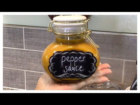 🇧🇧Hot Pepper Sauce🇧🇧 | BAJAN STYLE