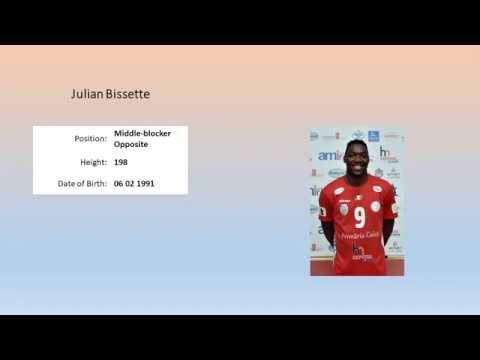 Julian Bissette -  Middle blocker/Opposite Highlights