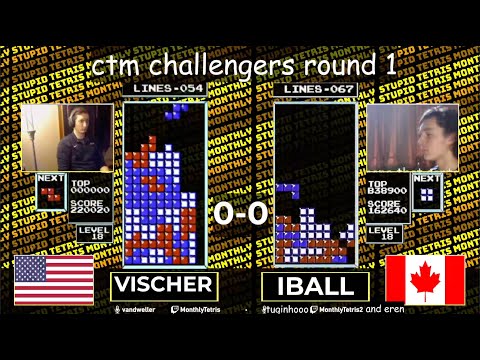 Red Bracket: Rahmations, Night, Vischer, iBall – Classic Tetris Monthly Challengers December 2021