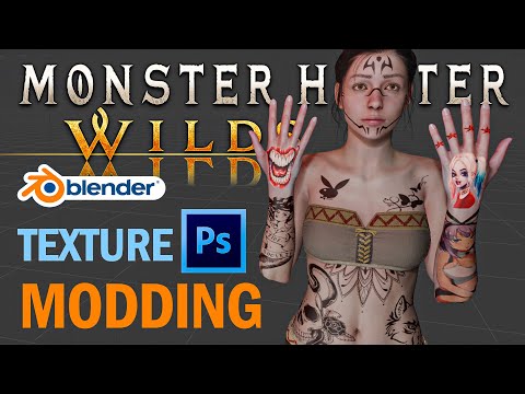 Monster Hunter Wilds Texture Modding Guide – Edit & Replace Textures!