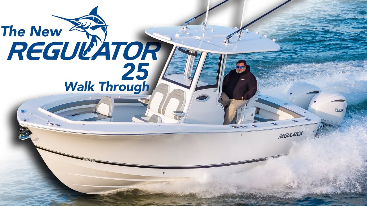 2025 Regulator 25 – Twin Yamaha 250s, Loaded with Upgrades & Ready to Fish