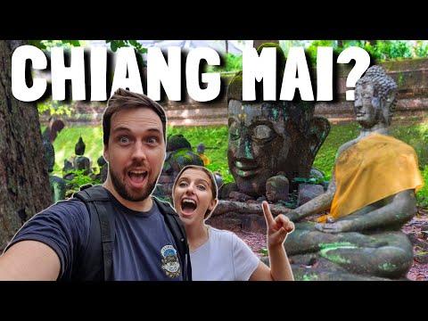 🇹🇭 WAT UMONG É INCRÍVEL! - Melhor templo escondido em Chiang Mai, Tailândia