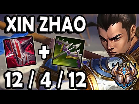 XIN ZHAO vs GRAVES [ JUNGLE ] Lol NA Challenger  ✅