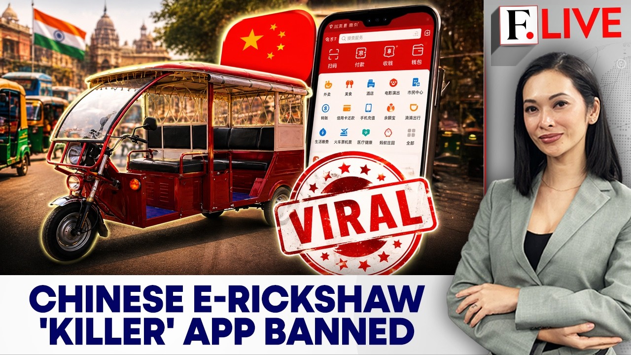 E-Rickshaw Shutdown Scare Triggers Removal of Chinese App From Play Stores | Firstpost Live | N18G