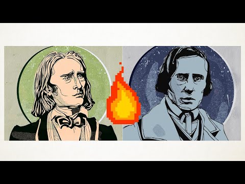 Comparison of Franz Liszt and Frédéric Chopin